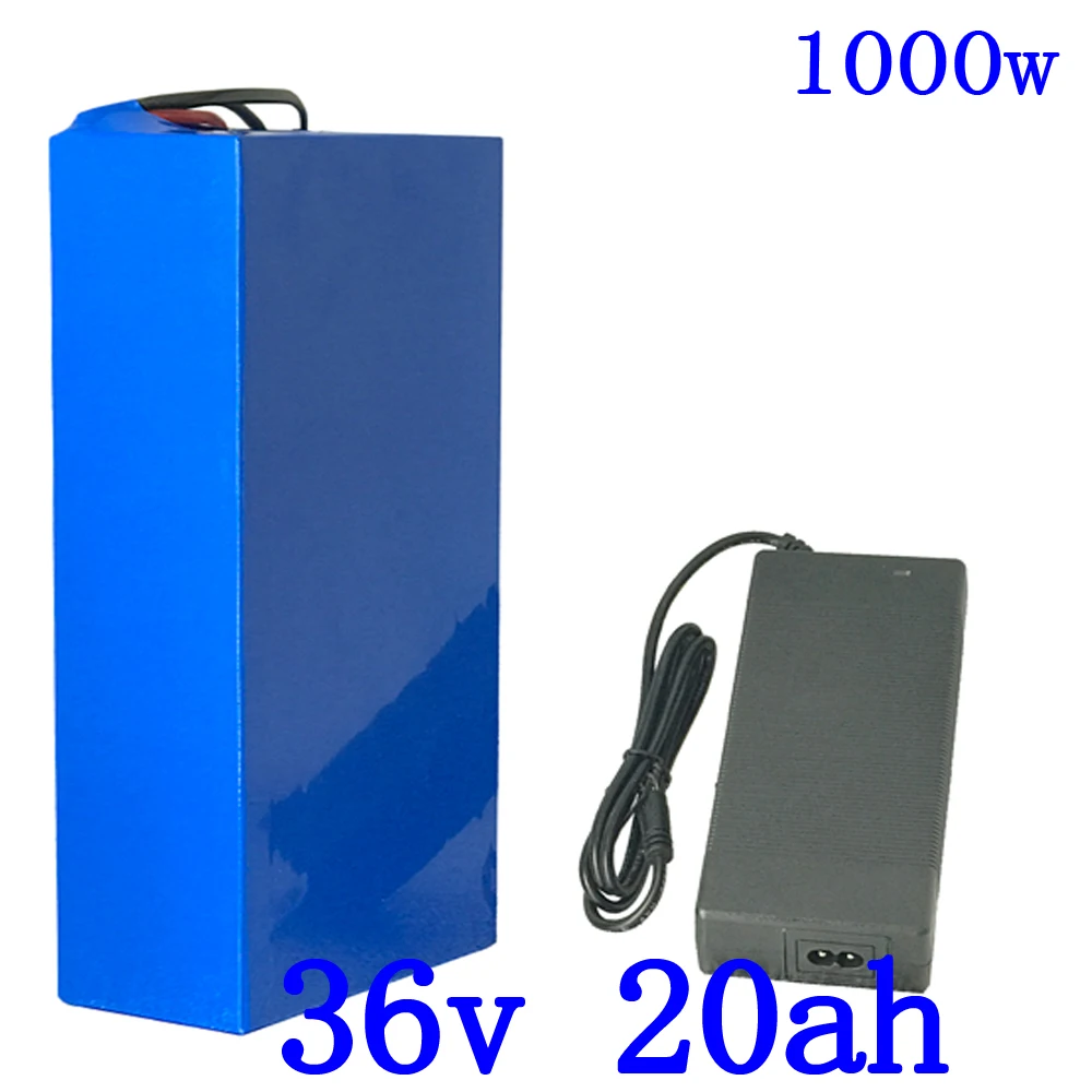 Bateria de Lítio Scooter com Bms e Carregador Hot Sale 36 v 20ah 36 v Bicicleta Elétrica da Bateria 36 v 20ah 1000 w Bateria 42 v 5a 30a