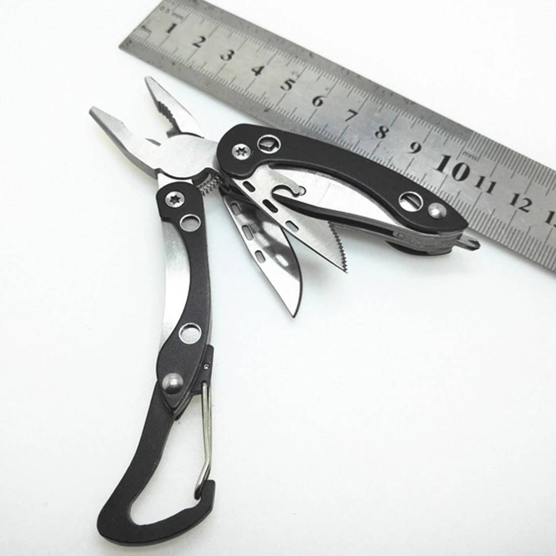 

New Camping Tool EDC Gear Tactical Folding Pocket Knife Stainless Steel Opener Mini Travel Survival Kit Pliers