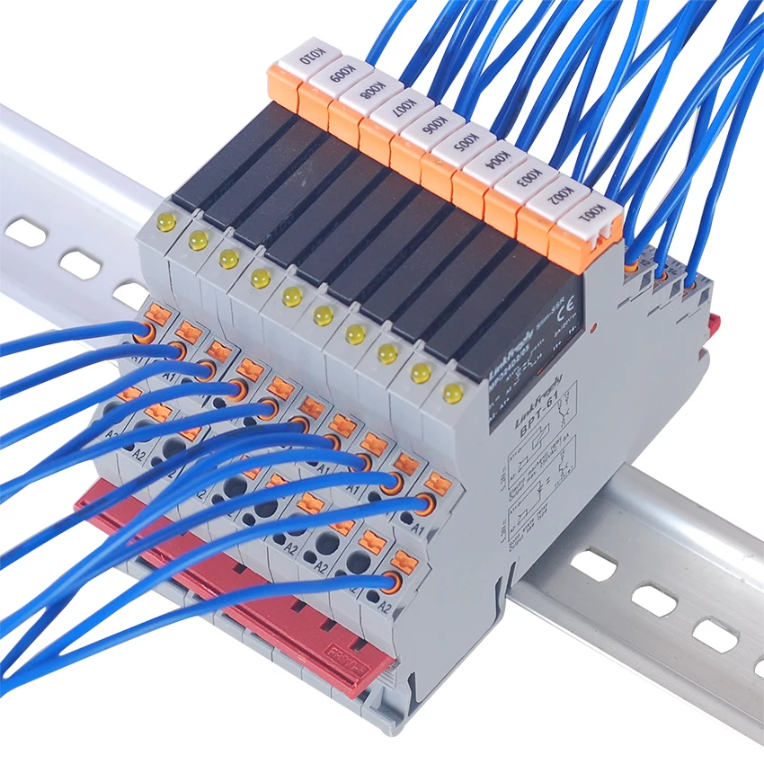 MPD24D2/05BPT 10 шт. Бесконтактное реле постоянного тока твердотельные реле 5VDC вход 24VDC 2A выходной разъем-весной подключен промышленный реле