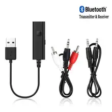 Bluetooth передатчик приемник Мини 3,5 мм AUX стерео беспроводной Bluetooth адаптер для автомобиля музыка Bluetooth передатчик ТВ
