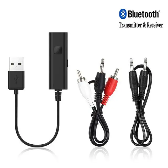 

Bluetooth Transmitter Receiver Mini 3.5mm AUX Stereo Wireless Bluetooth Adapter For Car Music Bluetooth Transmitter TV