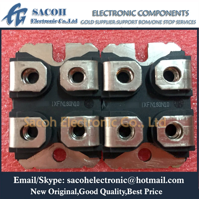 

Free Shipping 1Pcs IXFN180N10 IXFN180N06 IXFN180N07 IXFN180N15P IXFN180N20 IXFN180N25T SOT-227B 180A 100V Single MOSFET Module
