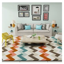 Противоскользящие коврики для кухни для пола современный ковер для гостиной Прямоугольник Коврик с геометрическим орнаментом для детей коврик под дверь спальни в прихожей