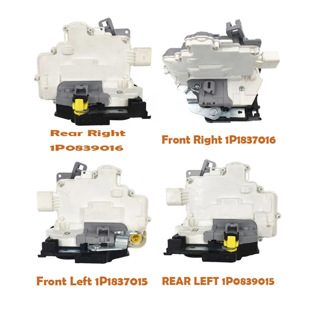 

Front Rear Left Right 1P1837015 1P1837016 1P0839015 1P0839016 For VW MK5 EOS For SEAT Leon ALTEA TOLEDO 1P Zv Door Lock Actuator