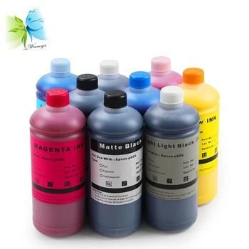 

WINNERJET 1000ml/bottle 9 Colors Pigment Ink For Epson P600 Printer
