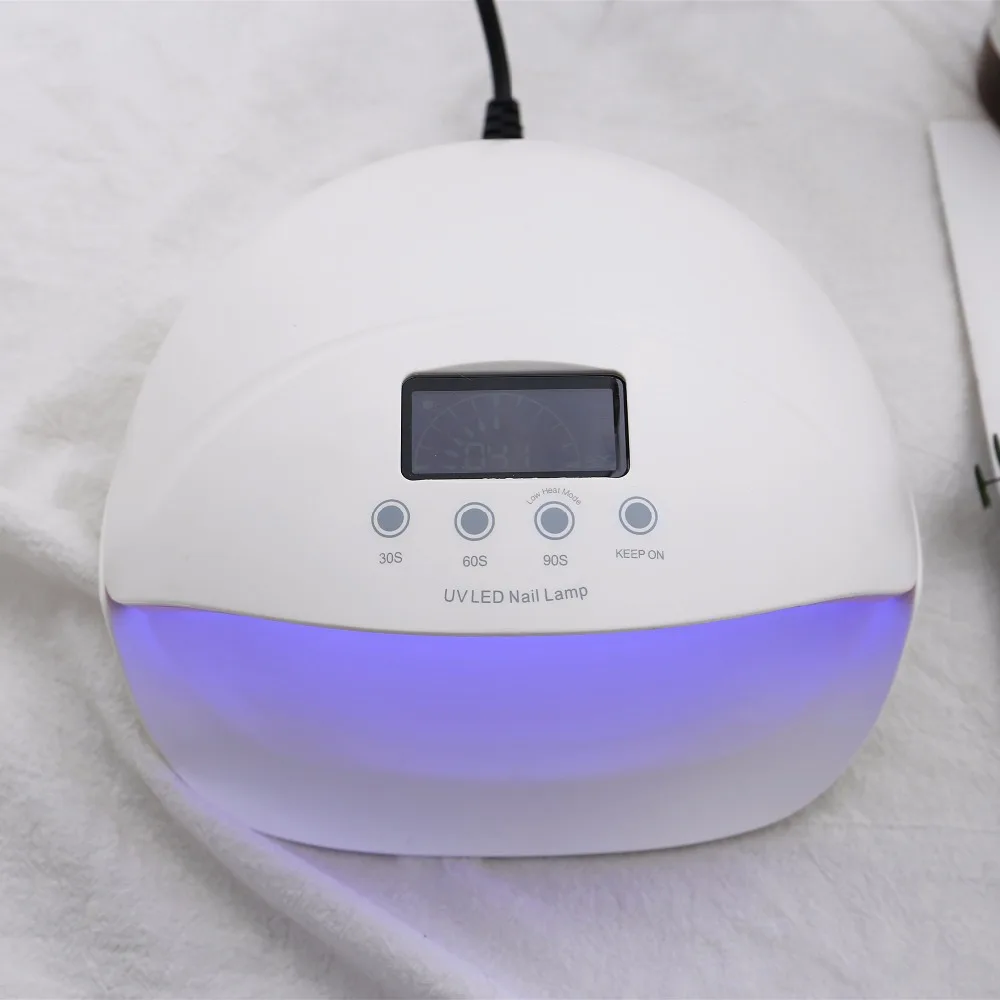 ENNKE Professional 50W LED UV Lamps for Nail Gel Polish Infrared Sensor Double Light Auto Timer Button Dryer Tool 100-240V | Красота и