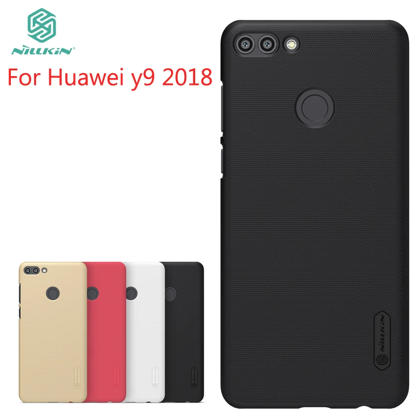 

For Huawei y9 2018 Case Cover NILLKIN Pc Case For Huawei y9 2018 Fitted Cases Super Frosted Shield Hard Case For Huawei y9 2018