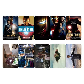 

Marvel Hero Movie Collectible Sticker Card Iron Man Mini Poster Decoration Scrapbooking Planner Stickers