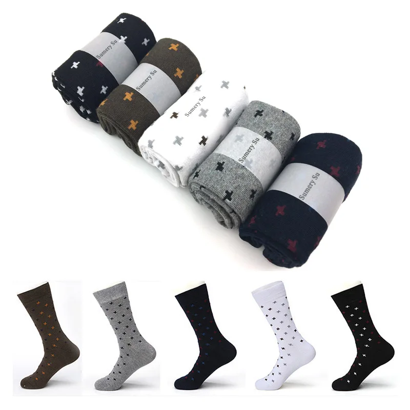 5 пар/партия мужские носки из хлопка|socks male|brand socks menbusiness men |
