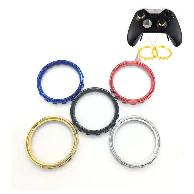 20Pairs=40PCS Custom Design Thumbstick Accent Rings for Microsoft Xbox
