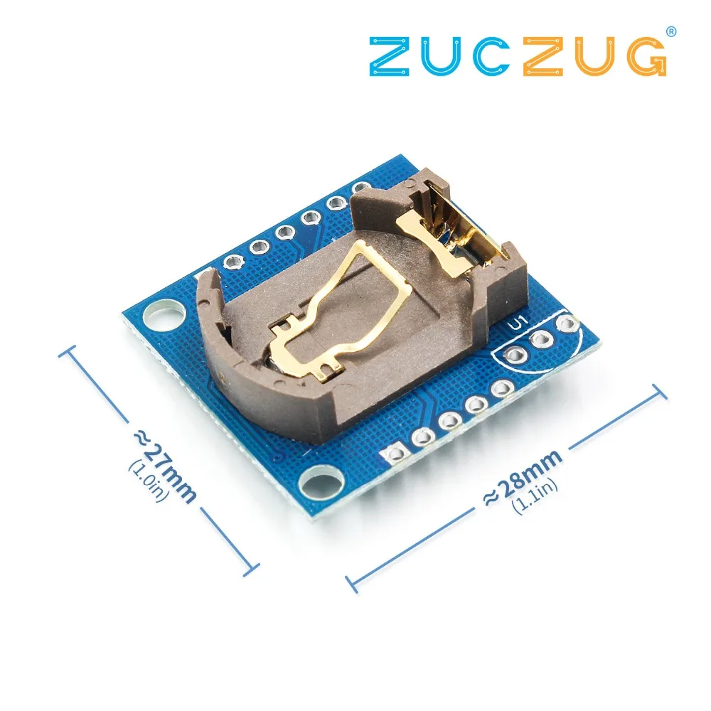 1 шт. крошечные RTC I2C модули 24C32 память DS1307 часы модуль для arduino (без