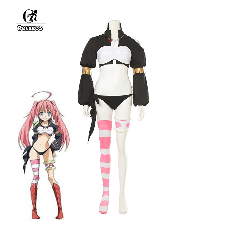 

ROLECOS Silme Milim Cosplay Costume That Time I Got Reincarnated as a Slime Anime Cosplay Costume Tensei shitara Slime Datta Ken