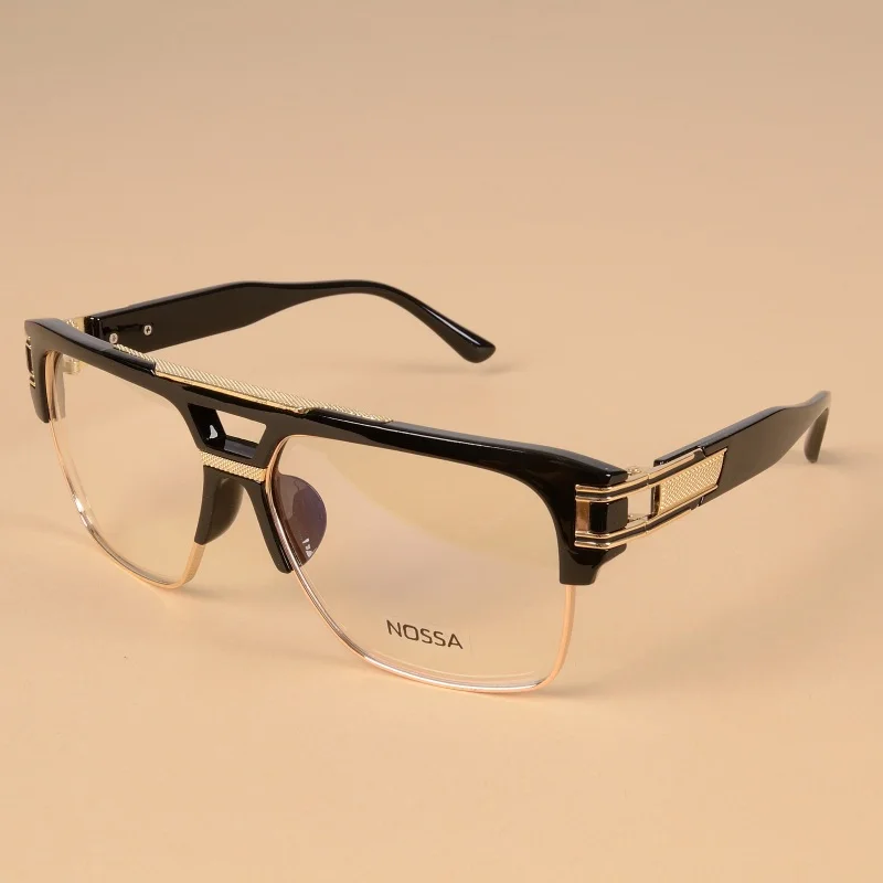 Новая мода горячая Распродажа солнцезащитные очки для женщин и мужчин индивидуальные крутые солнцезащитные очки Отличная защита UV400 очки трендовые женские очки - Цвет оправы: Black