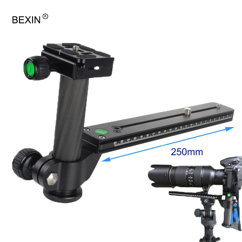 High quality Aluminum Camera lens holder bracket with clamp for Arca