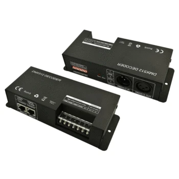 

DMX512 decoder (3-channel) LED controller 5050 RGB light bar controller