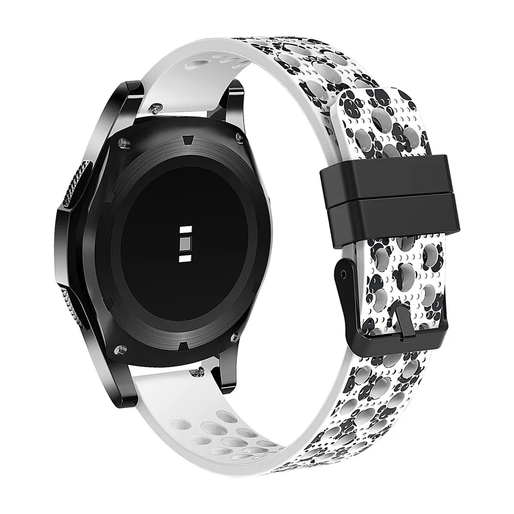 Силиконовый ремешок для часов Samsung Gear S3 Frontier Классический 22 мм 2019|Ремешки часов| |