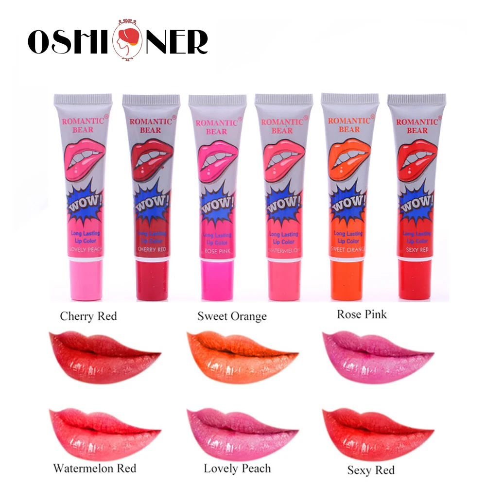 

1pcs Long Lasting Lip Gloss Easy Peel Off Waterproof Lip Gloss Makeup Matte Tint Lip Gloss Lipstick Balm Cosmetic