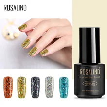 Розалинд гель 1 s 7 мл S01-12 УФ выдерживает-гель лак для ногтей Nail Art Ногтей Гель-лак маникюр Гель VarnishwithStar& Moon блеск