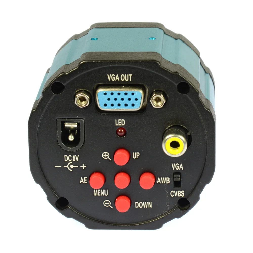 2.0MP HD 2в1 промышленный цифровой микроскоп с камерой + 7 &quotЖК монитор подставка