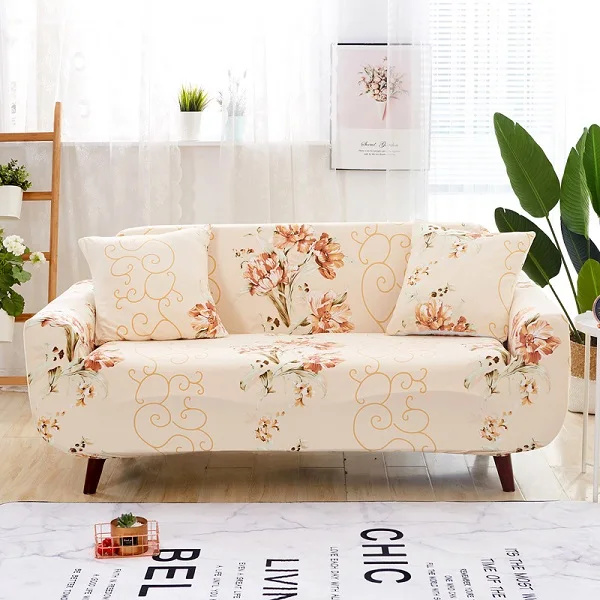 TUEDIO все включено чехол для дивана большой эластичный чехол для дивана Универсальный Эластичный тканевый стрейч чехол для дивана цветок Анти-клещи 1 шт - Цвет: 18