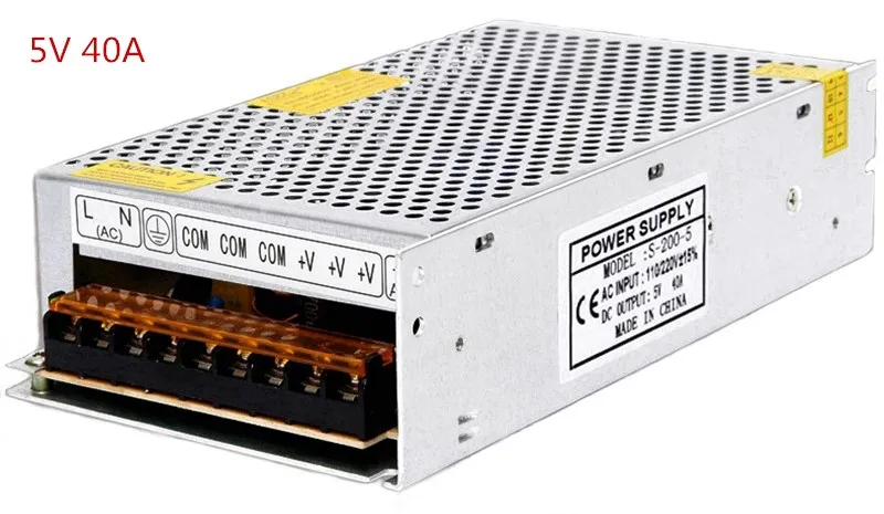 AC 110 V-220 V к DC 5V 12V 24V 1A 2A 3A 5A 10A 15A 20A 30A 50A переключатель питания Драйвер адаптер трансформатор для светодиодные ленты светильник