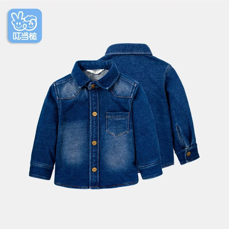 Детская джинсовая ковбойская куртка Dinstry для мальчиков на весну и осень