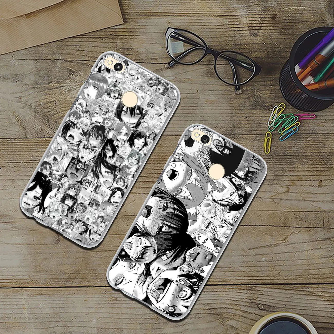 Lavaza cute Ahegao Anime Funny Hard Phone Case for Xiaomi MI 9 8 SE A2 Lite A1 pocophone f1 5X 5S 6 6X MIX 2S MAX 3 Mi9 MiA2 Mi8