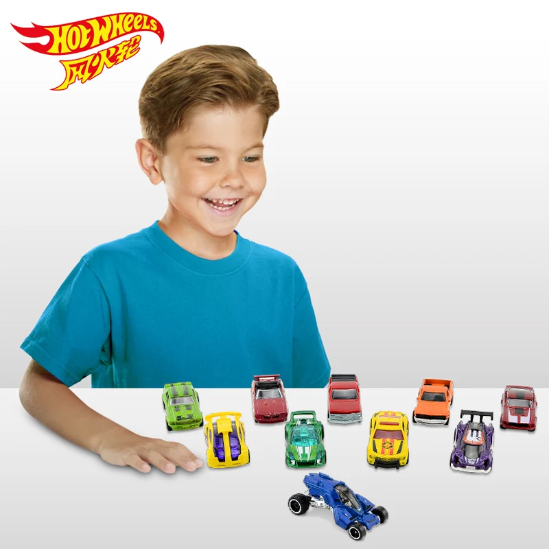 Hot Wheels мини модель автомобиля игрушки ESS BSC 10 Car Pack Diecasts игрушечных транспортных