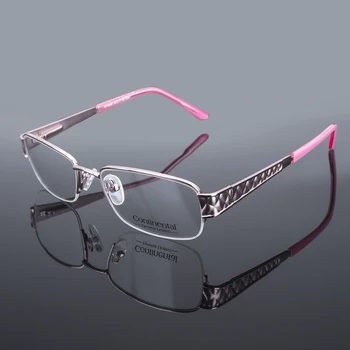 

Fashion Pattern Stainless Steel Glasses Frame Lady Optical Eyewear Frame CT4228F