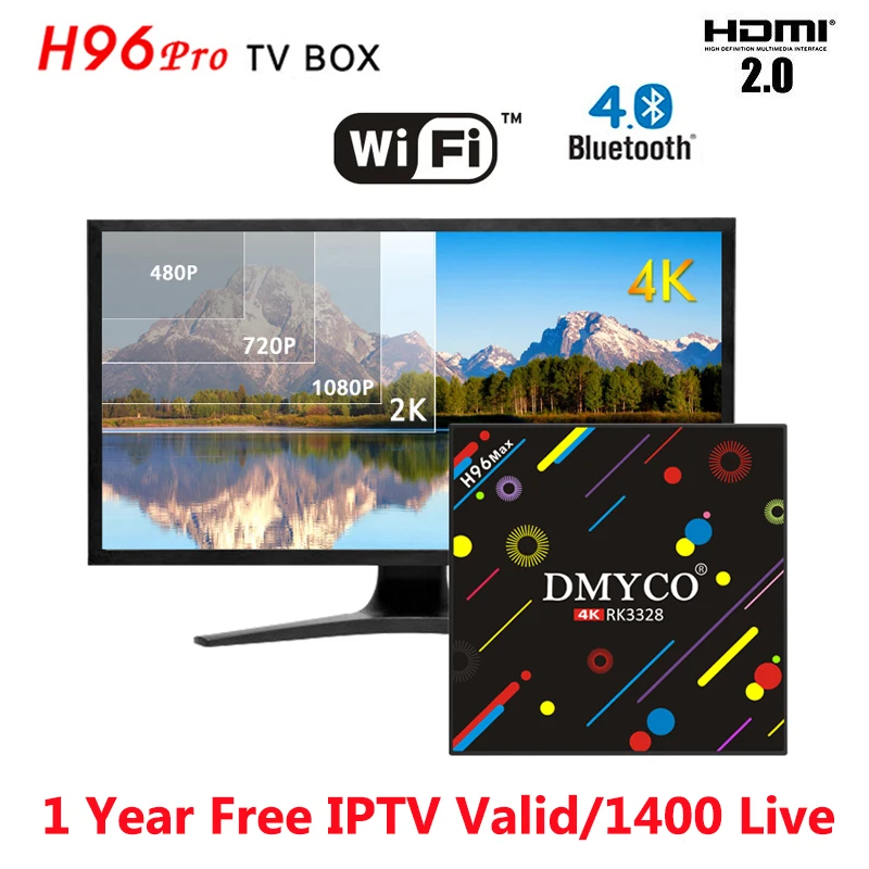 

Newest Android 7.1 TV BOX H96 MAX 4GB/32GB Smart TVBox RK3328 2.4G/5G Wifi 4K Bluetooth 4.0 H.265 USB 3.0 Smart TV Media Player