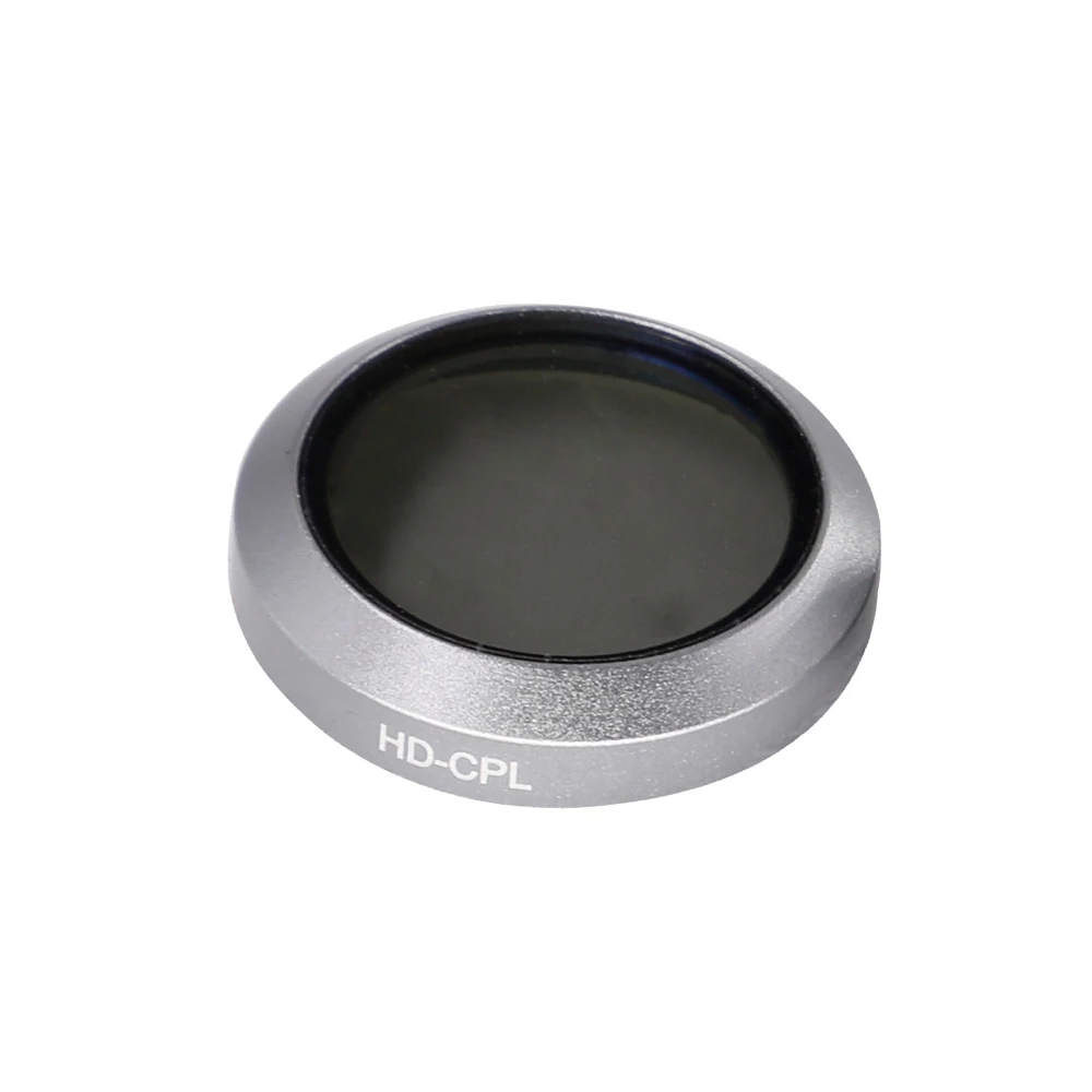 Фильтр объектива для DJI Mavic 2 Zoom Drone Gimbal camera UV CPL ND4 ND8 ND16 HD Стекло поляризационный фильтр нейтральной плотности запасные части - Color: CPL