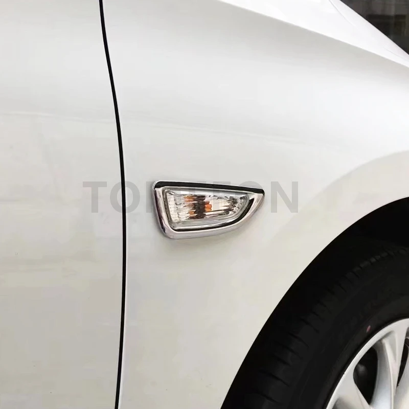 TOMEFON ABS хромированный боковой указатель поворота светильник/Крышка лампы Накладка автомобильные чехлы для Opel ASTRA J для Buick Excelle XT/GT 2012