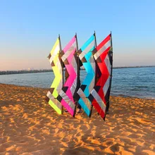 Высокое качество 2,1 м quad Line Тяговый трюк воздушный змей Летающий Альбатрос воздушные змеи для взрослых парашютный кайтсерф ручки