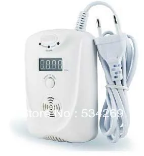 

Wire Network Independent Combustible Gas Detector Alarm with LED Screen