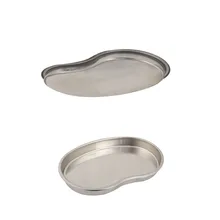 Размер S Нержавеющая Сталь Изгиб поддон для почек дезинфекционная пластина хирургическая медицинская стоматологическая бровь губы татуировки аксессуар