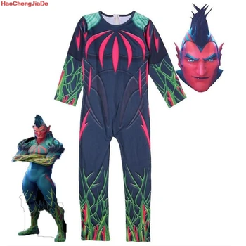 

HaoChengJiaDe Battle Royale Boy Clown thanksgiving outfits Cosplay Clothes Halloween Costumes Ninja Ninjago Funny RAVEN Clothing