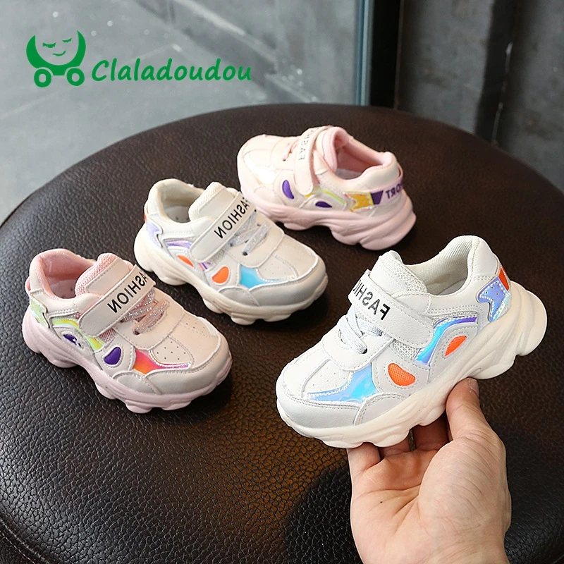 

Claladoudou 13.5-15.5CM Children Shoes Boys Girls Fashion Sports Casual Shoes Kids Breathable Sneakers Baby Toddler Shoes 1-3Y