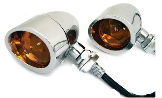 Xindell Led Motorcycle Turn Signals 2 Pack Universal Bullet