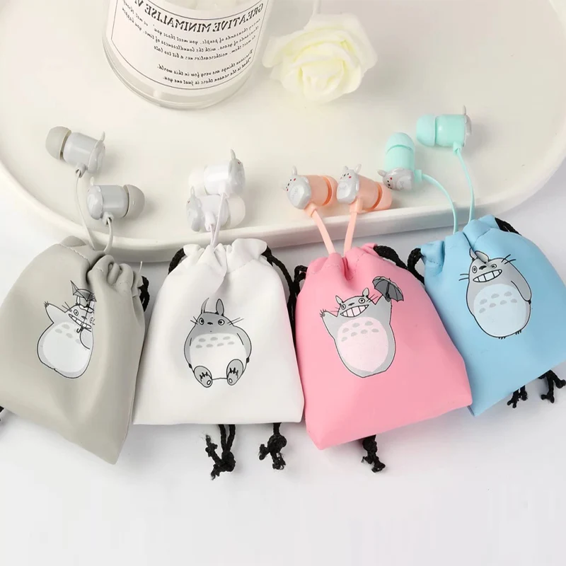 Chiclits Cute Cartoon Earphone Stereo In-ear Headset 3.5mm with Microphone Sports Music Earphones for iPhone Xiaomi MP3 MP4 Girls Child gift (10)