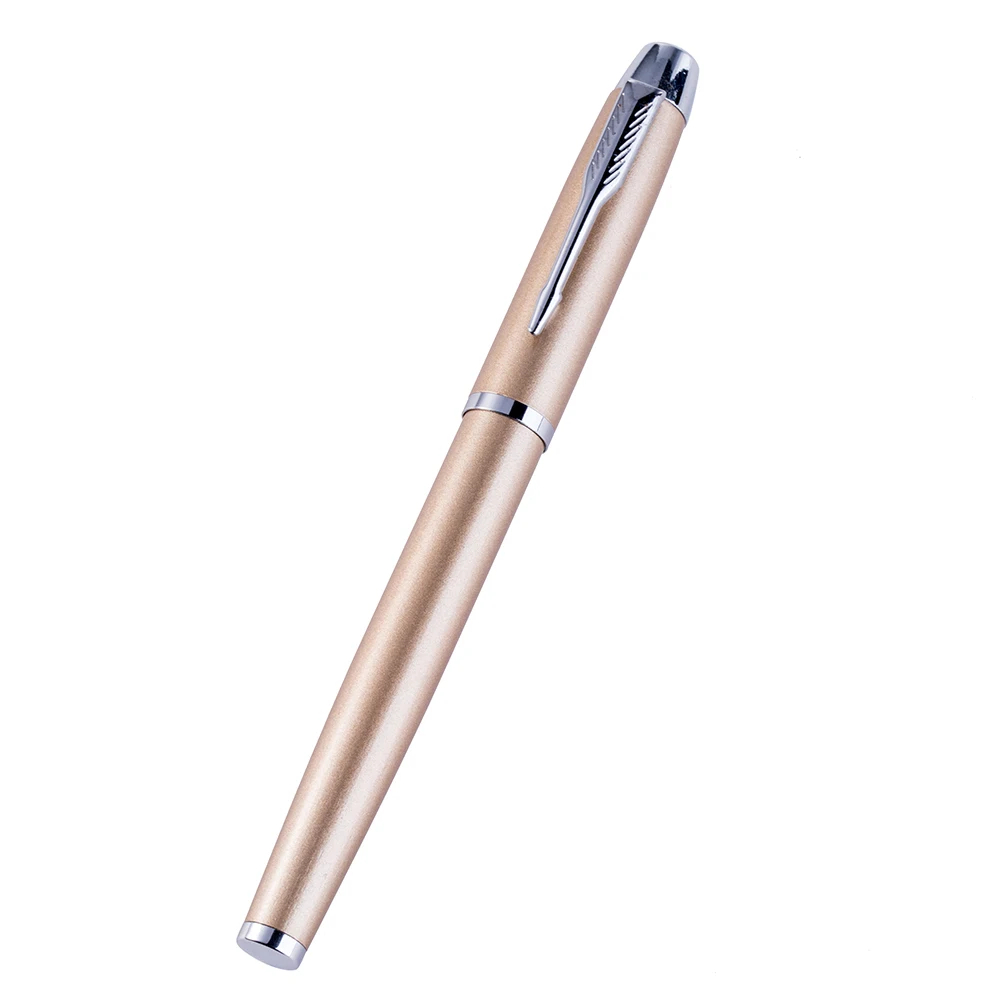 Канцелярский магазин офисная металлическая ручка школьные принадлежности канцелярская Ручка гелевая ручка Подарочная деловая ручка может быть настроена