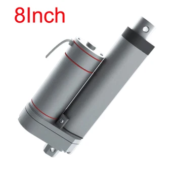 

200mm 8 Inch electric linear actuator with Encoder 900N 90KG load 12-48V Tubular Motor Stroke