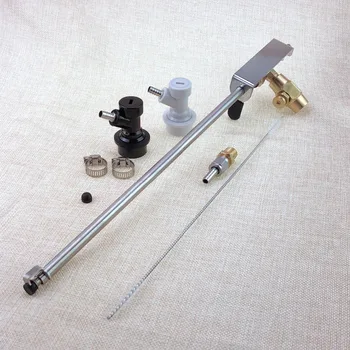 

Stainless Steel Beer Gun Bottle Filler, Homebrew bottling equipments Co2 Kegging