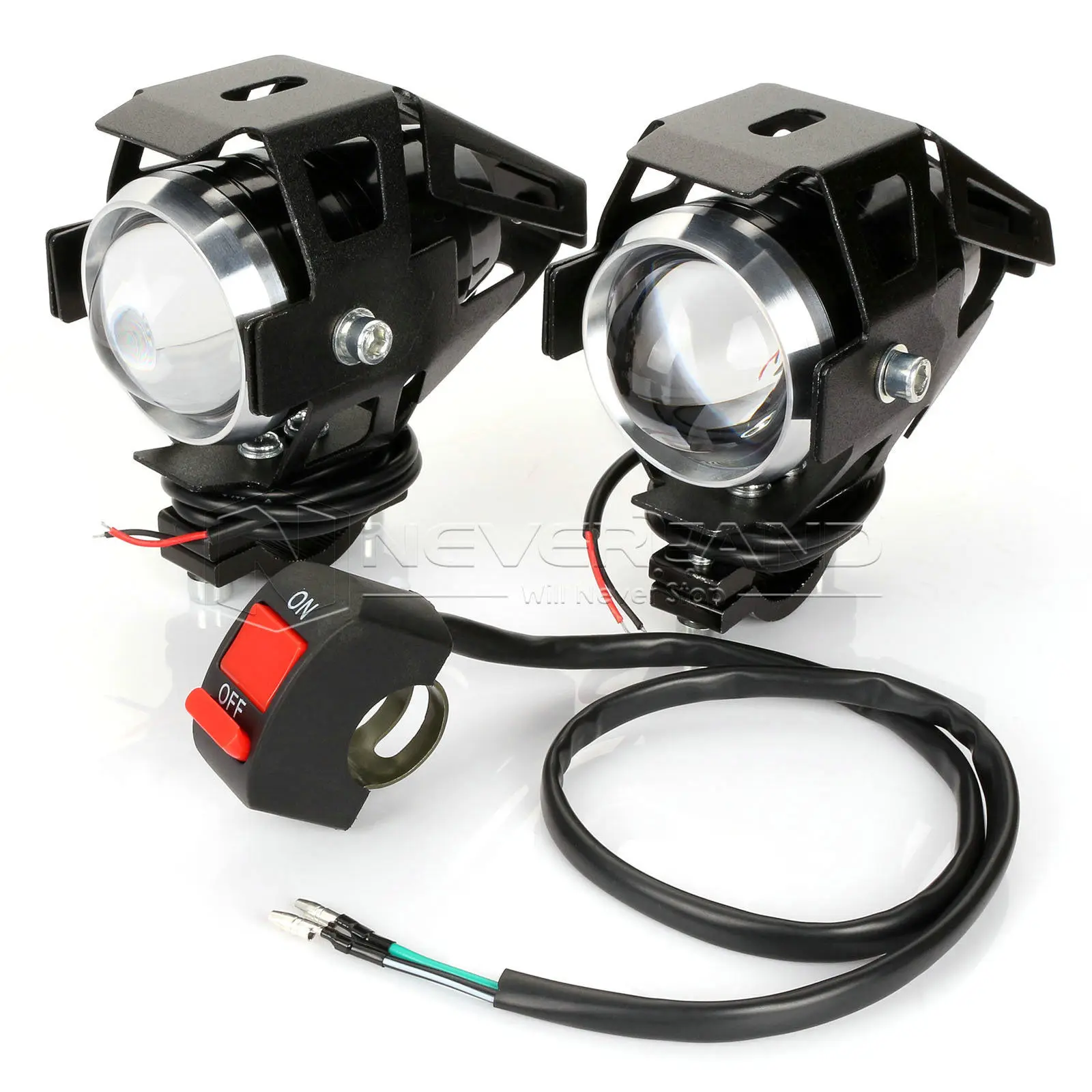 Prix pour 2 PCS Moto LED Phare 125 W 3000LM U5 Étanche Conduite Spot Tête Lampe Brouillard Interrupteur de Lumière Moto Accessoires 12 V 6000 K D25 Prix pour 2 PCS Moto LED Phare 125 W 3000LM U5 Étanche Conduite Spot Tête Lampe Brouillard Interrupteur de Lumière Moto Accessoires 12 V 6000 K D25