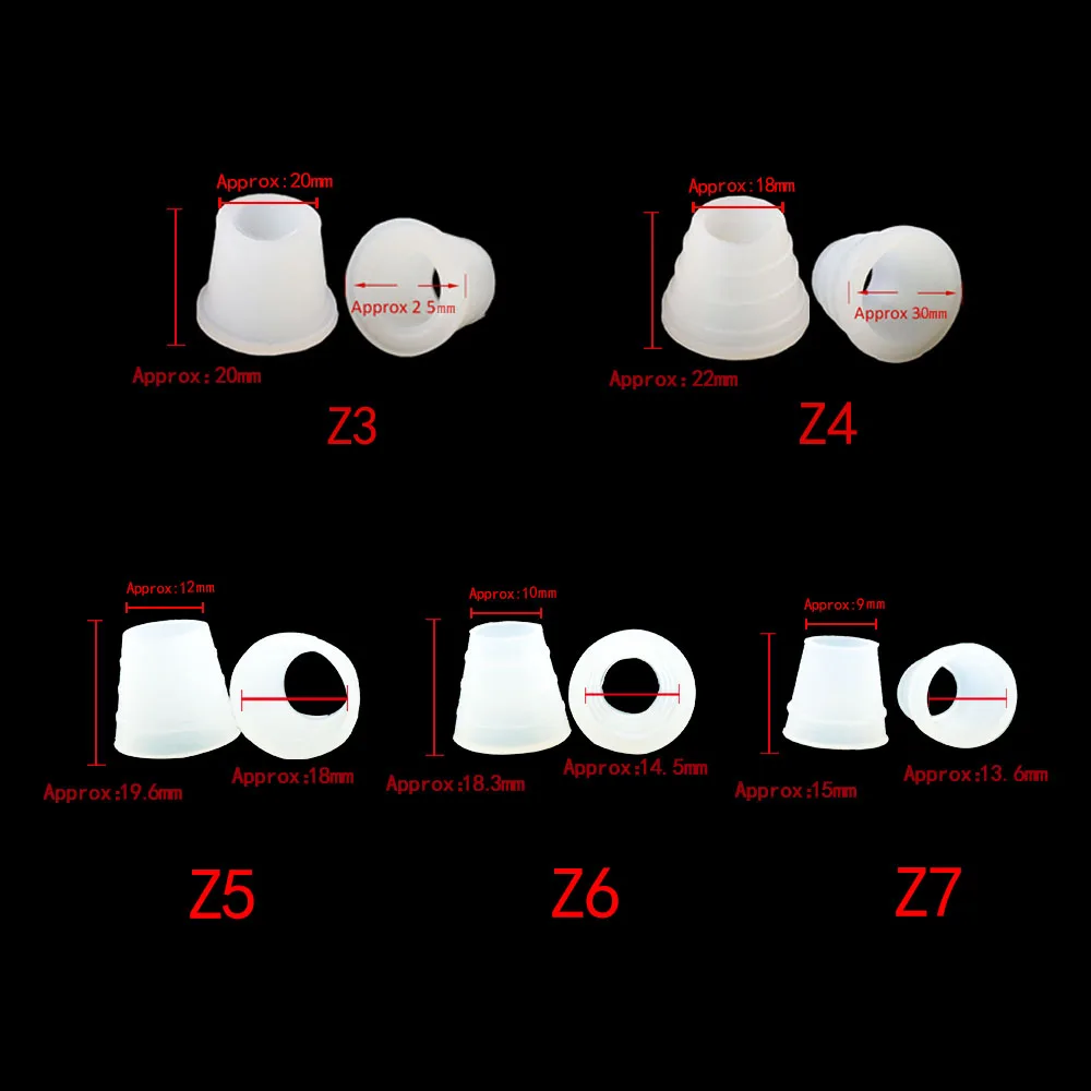SY 12pc/pack Sealant for water pipe Shisha Hookah Grommet Silicone Seals Ring Shisha Subber Spacer 6