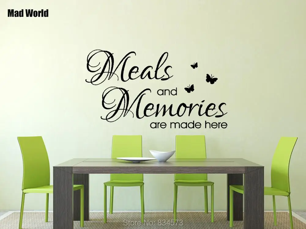 Mad World Meals And Memories Quote Kitchen Wall Art Stickers Wall Decal Home Diy Decoration Removable Room Decor Wall Stickers Memory Quotes Wall Stickerdecorative Wall Stickers Aliexpress Mad World Meals And Memories Quote Kitchen Wall Art Stickers Wall Decal Home Diy Decoration Removable Room Decor Wall Stickers Memory Quotes Wall Stickerdecorative Wall Stickers Aliexpress