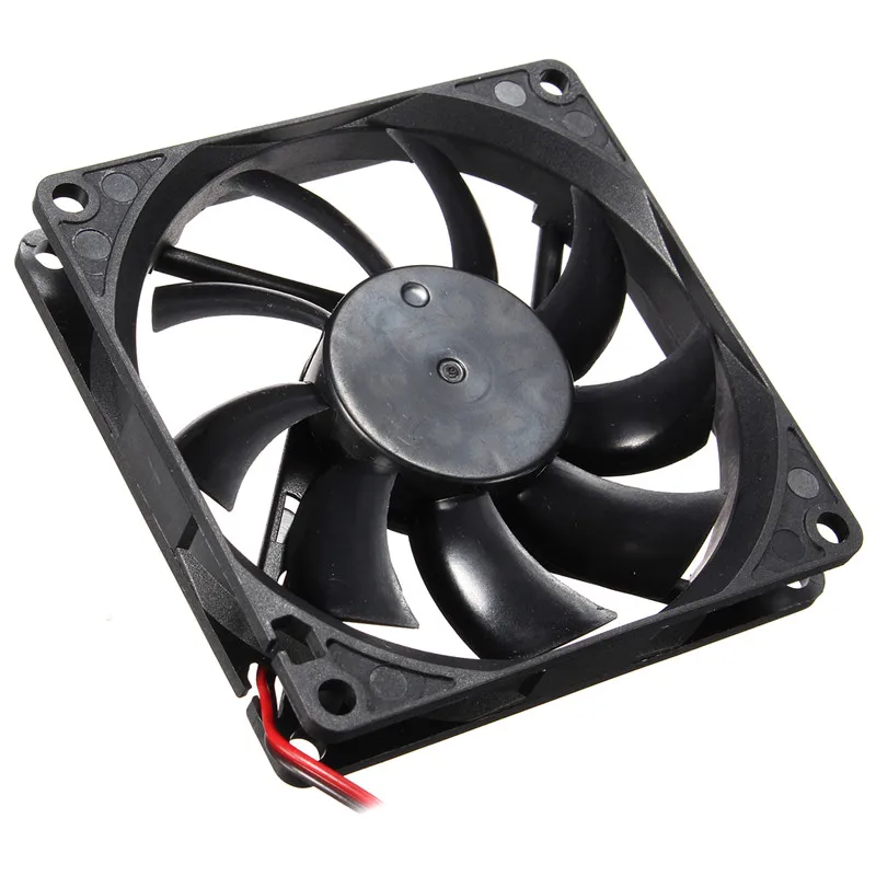 1 шт. кулер для процессора 9 листов 4 контакта 80 мм 15 мм|case fan|cpu cooler fancooler fan |
