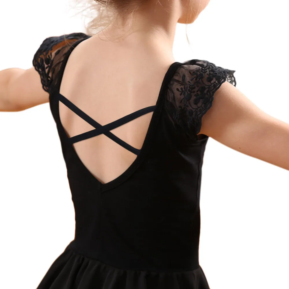 BAOHULU/детское балетное гимнастическое леопардовое трико; платье-пачка для девочек; балетный костюм; платье-трико; милая балерина; танцевальная одежда для сцены; пачка