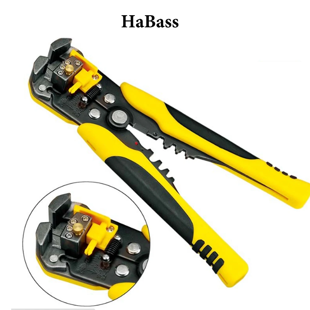 

Professional Multifunctional Automatic Cable Wire Stripper plier Cutter Striper Pliers Self Adjusting Crimper Terminal Tool
