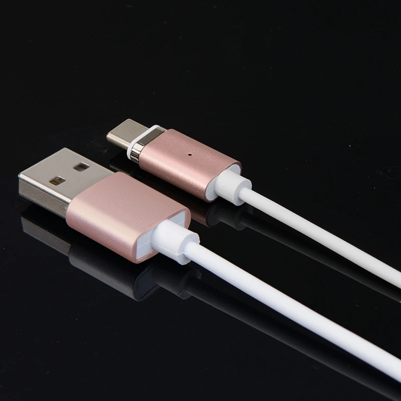 

Rose Gold/Silver/Gold color options OEM logo 3ft strong magnetic cable
