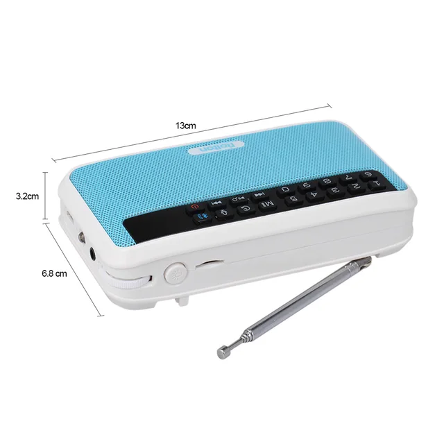 Rolton E500 Wireless Bluetooth Speaker Portable 6W HiFi Stereo TF Music Player Digital FM Radio LED Display Mic